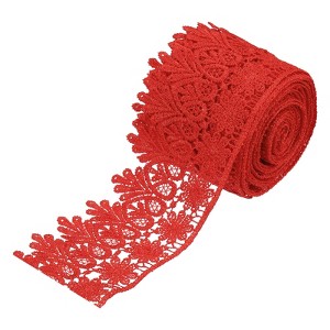 Unique Bargain Decorative Vintage Crochet Hollow Lace Ribbon for DIY Crafts - 1 of 4