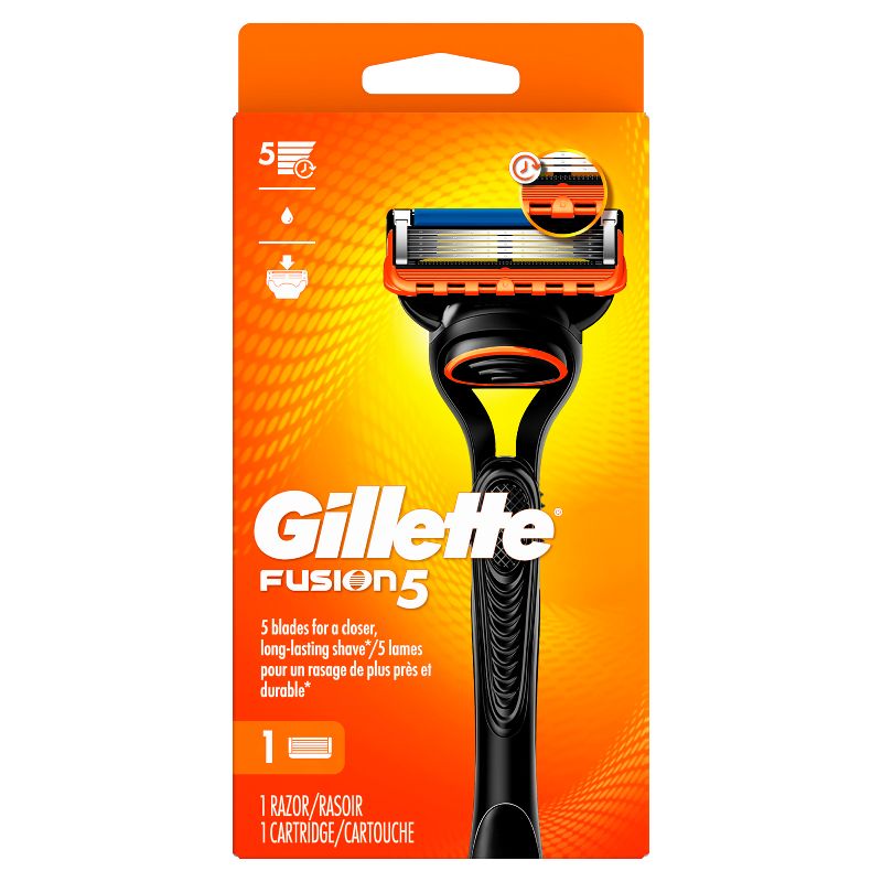 Gillette Fusion5 Razor for Men - Handle + 1 Razor Blade Refill, 2 of 10