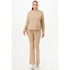 Slickblue Hooded Sweat & Flare Pant Set, Washed Fabric, Casual Chic, Weekend Loungewear, Color & Size Options - 2 of 4