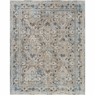 Hauteloom Finn Blue & Brown Area Rug