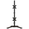 Aghana Digitals Adjustable Dual Monitor Stand with Cable Management, Steel Construction, VESA - 4 of 4