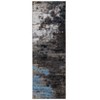 Washable Modern Abstract Area Rugs Soft Low Pile Accent Carpet with Non-Slip Backing Colorful Rug for Living Room - 3 of 4