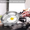 imarku Stainless Steel Pan, 12 inch Frying Pan, 3 Ply Stainless Steel Frying pan, Fry pan, Stainless Steel Skillet, Cooking Pan - Oven Safe Skillet - 2 of 4