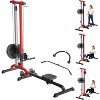 COZONY 2-in-1 Rowing & Cable Machine, LAT Pull Down with Adjustable Weight and Seat, High/Low Pulley Station for Home Gym - 3 of 4