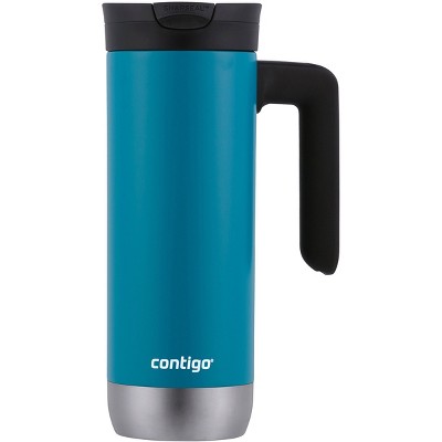 Contigo Huron 2.0 20oz Stainless Steel Travel Mug with SNAPSEAL Lid 2pk  Blue Corn/Acid Wash