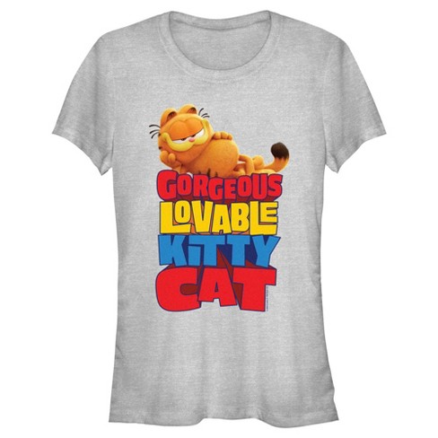 Junior's The Garfield Movie Gorgeous Loveable Kitty Cat T-Shirt - image 1 of 4