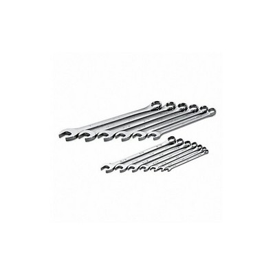 Sk Professional Tools  Combo Wrench St,Steel,Chrome,Stnrd, Ofst 86118