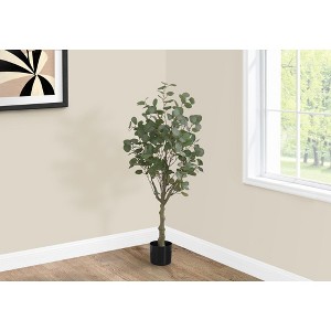 NicBex Artificial Tree Artificial Plant 3.8FT Tall Artificial Eucalyptus Tree with Black Pot, Room Decor for Home Office Foyer Porch - 1 of 4