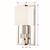 Crystorama Lighting Dixon 1 - Light Sconce in  Polished Nickel - 3 of 4