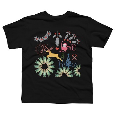 Boy's Design By Humans Christmas By famenxt T-Shirt