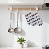 REGALWOVEN Oven Mitts and Pot Holders Sets 4Pcs, Kitchen Oven Gloves, Heat Resistant Oven Mitts and Pot Holders for Kitchen - 2 of 4