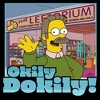 Men's The Simpsons Ned Flanders Leftorium Okily Dokily Sweatshirt - 2 of 4