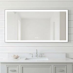 CIPACHO 32"x24"  Bathroom Mirror - Touch Control, Anti-Fog, 3 Color Temperatures, Shatterproof Tempered Glass for Bathroom - 1 of 4