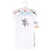 Hudson Baby Infant Boys Cotton Bodysuits and Rompers, 8-Piece, Zoo Animals - 2 of 2