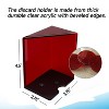 GSE Acrylic Discard Trays, Casino Grade Discard Holder Trays for Blackjack, Bridge, Playing Cards - 2 of 4