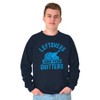 Leftovers are for Quitters Turkey Day Sweatshirt for Men or Women Brisco Brands - 4 of 4