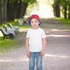 Addie & Tate Kids Reversible Bucket Hat for Girls & Boys, Packable Beach Sun Bucket Hat for Toddlers to Teens Ages 3-14 Years - 2 of 3