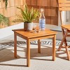 Randor Indoor/Outdoor Side Table - Natural - Safavieh - image 2 of 4