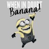 Men's Despicable Me When In Doubt Banana T-Shirt - 2 of 4
