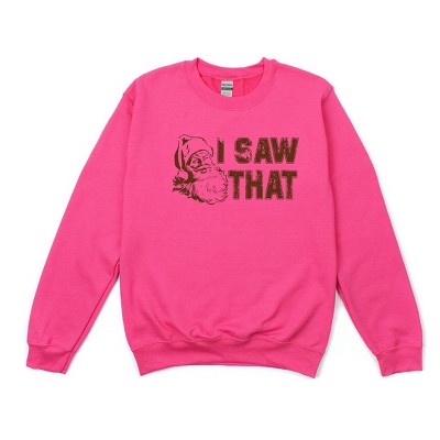 Simply Sage Market Women's Graphic Sweatshirt Distressed I Saw That