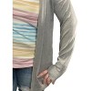 Women's Ribbed Open Front Cardigan - eesome - 2 of 2