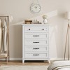 Coucheta 5 Drawer Dresser for Bedroom, 41.3" Vertical Dresser, Freestanding Wood Chest with Large Storage for Bedroom or Living Room, Multiple Colors - 2 of 4