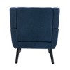 Sapphtopaz Accent Chair Wood Chair for Bedroom Comfy Chairs Modern Armchair Accent Chairs for Living Room, Bedroom, Nursery - 3 of 4
