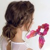 Unique Bargains Gradient Bronzing Scrunchies 1 Pc - 2 of 4
