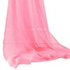 Olivia Gray Celine Decorative Sheer Curtain Scarf - 55" x 216" - Dusty Rose - 4 of 4