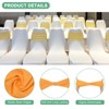 Unique Bargains Polyester Strong Stretchability Wedding Party Chair Sashes 50 Pcs - 2 of 4