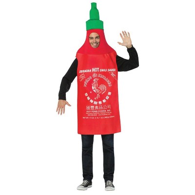 Imposta Costumes Adult Sriracha Costume Bodysuit One Size
