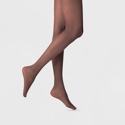 Women's Basic Fishnet Tights - A New Day™ Pecan 1x/2x : Target