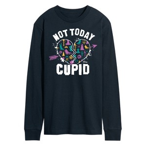 Men's - Disney Villains - Valentine's Day Long Sleeve Graphic T-Shirt - 1 of 3
