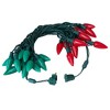 Novelty Lights LED C9 Ceramic Outdoor Lighting, Green Wire (25 Bulbs, 120 V) - 3 of 4