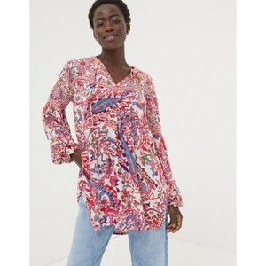 FatFace Women's Georgie Bright Paisley Tunic - 1 of 4