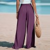 Women's Drawstring Wide Leg Pants -Cupshe - 2 of 4