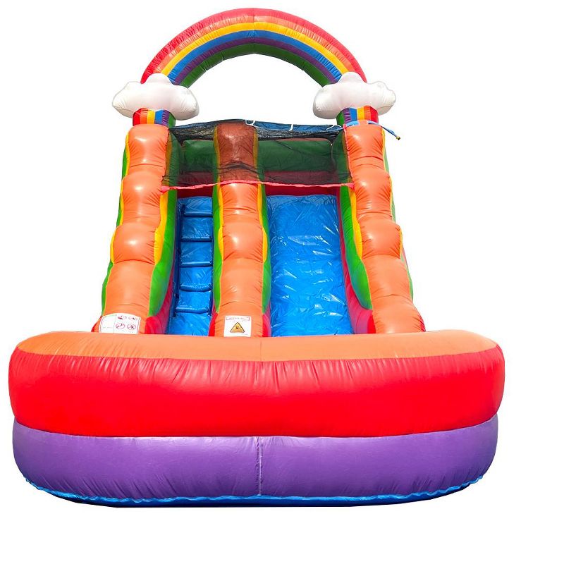 Pogo Bounce House Crossover Kids Inflatable Water Slide, with Blower, 12 ft, 2 of 6