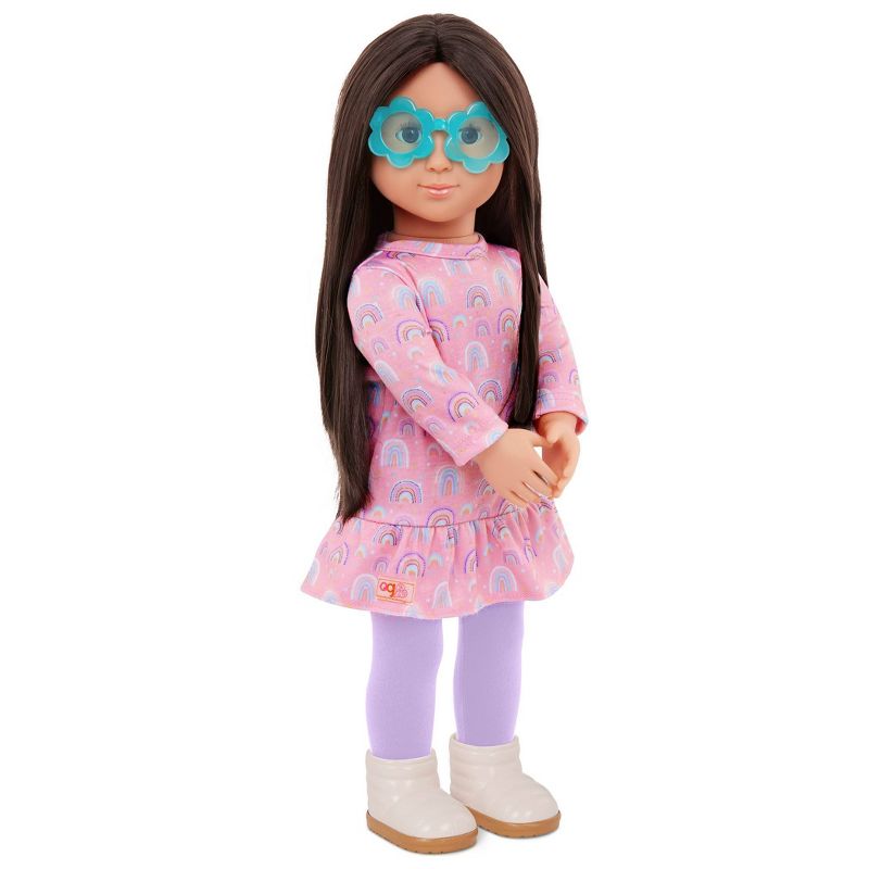 Our Generation Bright as a Rainbow Fashion Outfit for 18&#34; Dolls, 4 of 6
