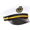 Blue Panda 2 Pack Yacht Captain and Sailor Hat, Halloween Nautical Themed Party Hats - 3 of 4