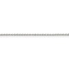 Black Bow Jewelry 1.25mm Sterling Silver Diamond Cut Solid Round Spiga Chain Necklace - 4 of 4