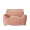 NicBex Bean Bag Chair,Velvet Beanbag Chair with Armrests,Adults Lounge Sofa,Comfy Chair for Living Room Bedroom - 2 of 4