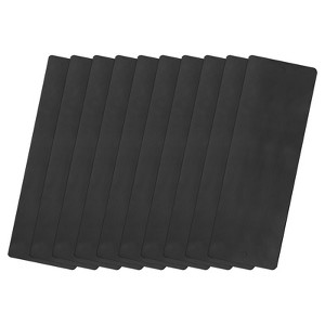 Unique Bargains Aluminium DIY Laser Printing Office Engraving Blank Metal Cards 10 Pcs - 1 of 4
