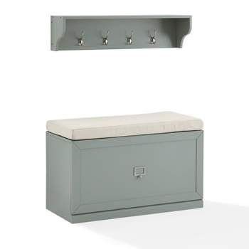 2pc Harper Entryway Set with Bench and Shelf - Crosley