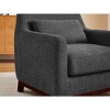 VANOMi 31.5" Upholstered Armchair, Accent Chair - 3 of 4