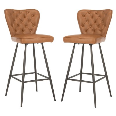 target leather stool