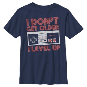Boys Nintendo Don't Get Older Level Up T Shirt - 1 of 4