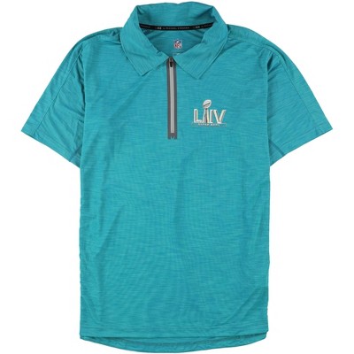 G-III Sports Mens Super Bowl LIV Polo Shirt, Blue, XX-Large