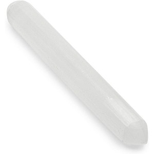 WellBrite Selenite Wand, Large Crystal Healing Stones Stick, 5.9 Inches - 1 of 4