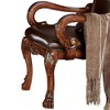 Acme Furniture Dresden Dining Chairs Brown Synthetic Leather/Cherry Oak Finish - 4 of 4