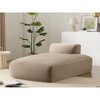 72.5'' Oversized Modular Sofa Bed in Khaki, Left-Handed Face, Fully Compressed No-Assembly 1-Seat Couch for Living Room, Elderly and Baby Friendly - 3 of 4
